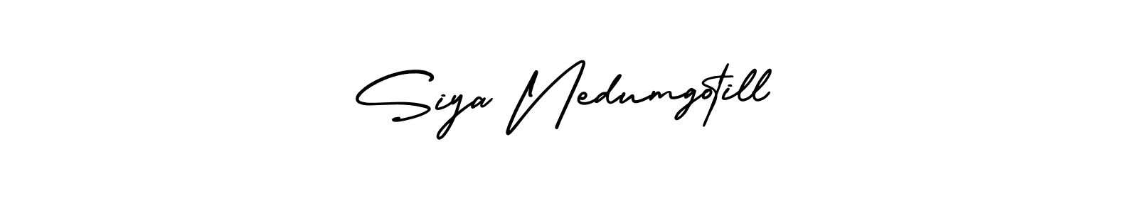 AmerikaSignatureDemo-Regular is a professional signature style that is perfect for those who want to add a touch of class to their signature. It is also a great choice for those who want to make their signature more unique. Get Siya Nedumgotill name to fancy signature for free. Siya Nedumgotill signature style 3 images and pictures png