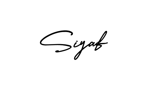 AmerikaSignatureDemo-Regular is a professional signature style that is perfect for those who want to add a touch of class to their signature. It is also a great choice for those who want to make their signature more unique. Get Siyaf name to fancy signature for free. Siyaf signature style 3 images and pictures png