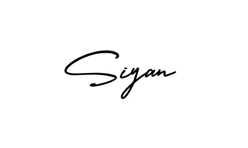 Also You can easily find your signature by using the search form. We will create Siyan name handwritten signature images for you free of cost using AmerikaSignatureDemo-Regular sign style. Siyan signature style 3 images and pictures png