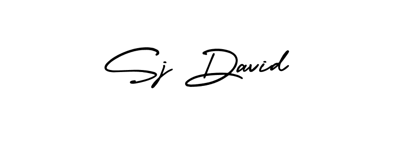 Make a beautiful signature design for name Sj David. Use this online signature maker to create a handwritten signature for free. Sj David signature style 3 images and pictures png