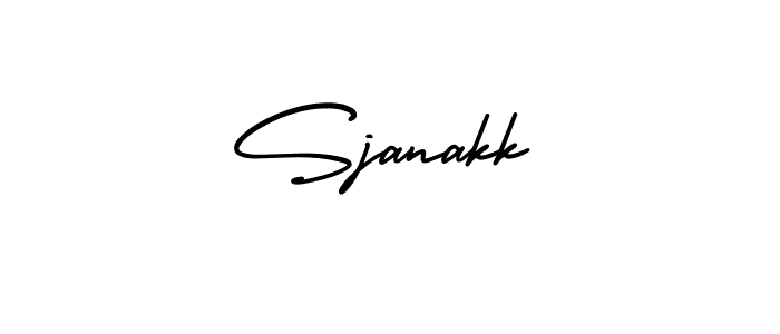 Make a beautiful signature design for name Sjanakk. Use this online signature maker to create a handwritten signature for free. Sjanakk signature style 3 images and pictures png