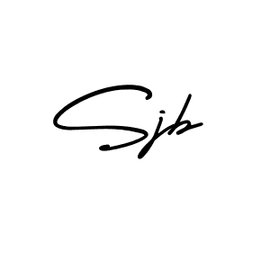 if you are searching for the best signature style for your name Sjb. so please give up your signature search. here we have designed multiple signature styles  using AmerikaSignatureDemo-Regular. Sjb signature style 3 images and pictures png