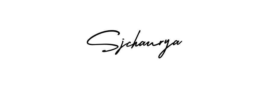 Also You can easily find your signature by using the search form. We will create Sjchaurya name handwritten signature images for you free of cost using AmerikaSignatureDemo-Regular sign style. Sjchaurya signature style 3 images and pictures png