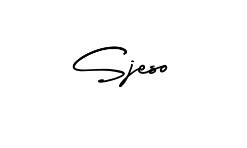 Also You can easily find your signature by using the search form. We will create Sjeso name handwritten signature images for you free of cost using AmerikaSignatureDemo-Regular sign style. Sjeso signature style 3 images and pictures png