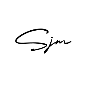 AmerikaSignatureDemo-Regular is a professional signature style that is perfect for those who want to add a touch of class to their signature. It is also a great choice for those who want to make their signature more unique. Get Sjm name to fancy signature for free. Sjm signature style 3 images and pictures png