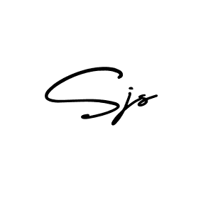 Make a beautiful signature design for name Sjs. Use this online signature maker to create a handwritten signature for free. Sjs signature style 3 images and pictures png