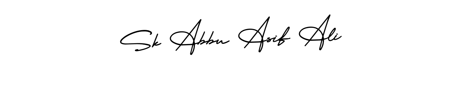 Make a beautiful signature design for name Sk Abbu Asif Ali. Use this online signature maker to create a handwritten signature for free. Sk Abbu Asif Ali signature style 3 images and pictures png