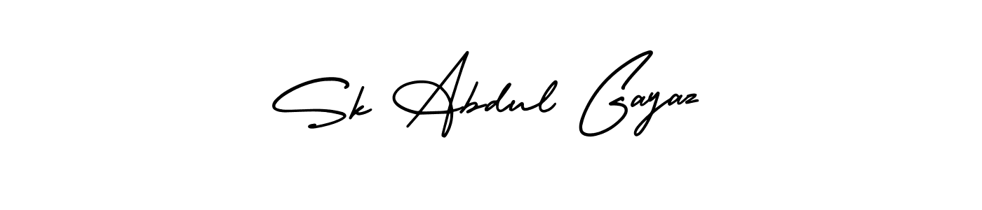 Also You can easily find your signature by using the search form. We will create Sk Abdul Gayaz name handwritten signature images for you free of cost using AmerikaSignatureDemo-Regular sign style. Sk Abdul Gayaz signature style 3 images and pictures png