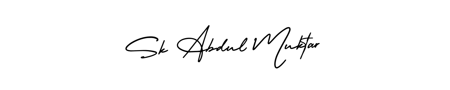 How to Draw Sk Abdul Muktar signature style? AmerikaSignatureDemo-Regular is a latest design signature styles for name Sk Abdul Muktar. Sk Abdul Muktar signature style 3 images and pictures png