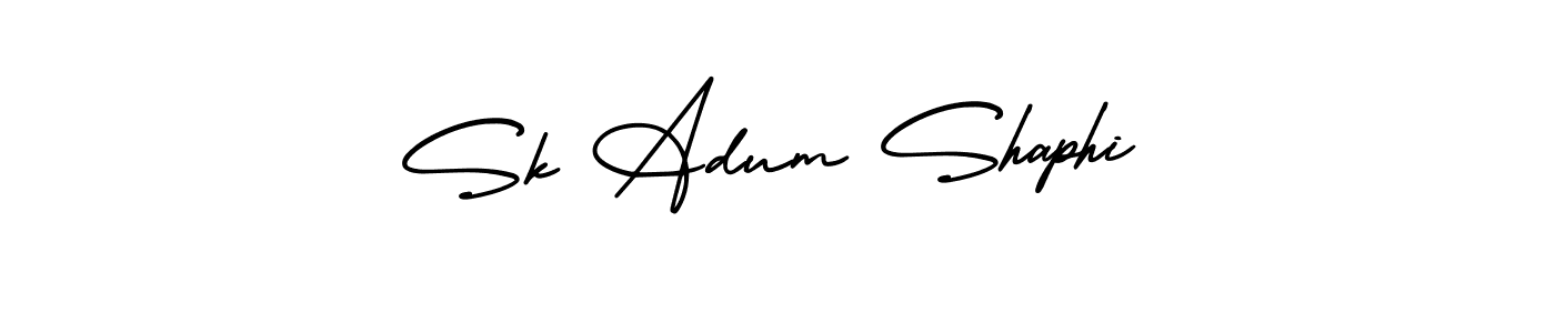 Best and Professional Signature Style for Sk Adum Shaphi. AmerikaSignatureDemo-Regular Best Signature Style Collection. Sk Adum Shaphi signature style 3 images and pictures png