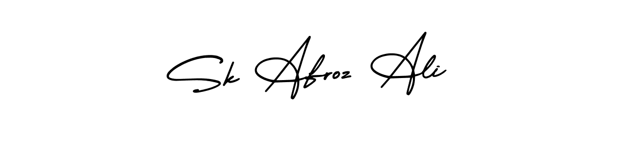 Make a short Sk Afroz Ali signature style. Manage your documents anywhere anytime using AmerikaSignatureDemo-Regular. Create and add eSignatures, submit forms, share and send files easily. Sk Afroz Ali signature style 3 images and pictures png