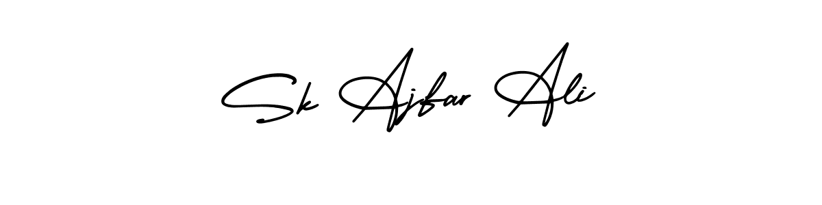 if you are searching for the best signature style for your name Sk Ajfar Ali. so please give up your signature search. here we have designed multiple signature styles  using AmerikaSignatureDemo-Regular. Sk Ajfar Ali signature style 3 images and pictures png