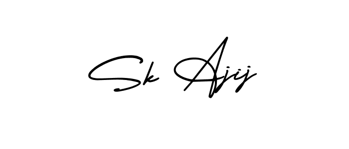 Check out images of Autograph of Sk Ajij name. Actor Sk Ajij Signature Style. AmerikaSignatureDemo-Regular is a professional sign style online. Sk Ajij signature style 3 images and pictures png