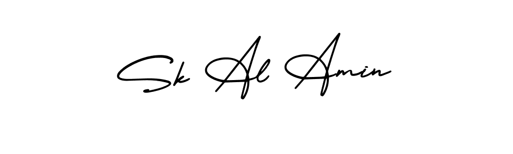 It looks lik you need a new signature style for name Sk Al Amin. Design unique handwritten (AmerikaSignatureDemo-Regular) signature with our free signature maker in just a few clicks. Sk Al Amin signature style 3 images and pictures png