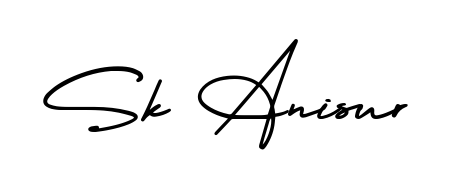 Quickly download Sk Anisur name signature in high-resolution PNG using AmerikaSignatureDemo-Regular style. Ready to insert into PDFs and online applications. Sk Anisur signature style 3 images and pictures png