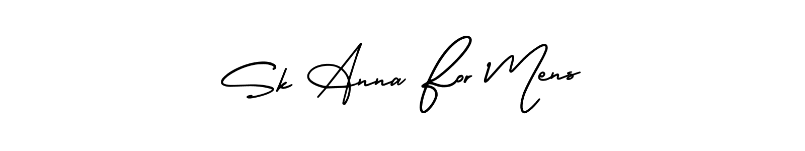 Here are the top 10 professional signature styles for the name Sk Anna For Mens. These are the best autograph styles you can use for your name. Sk Anna For Mens signature style 3 images and pictures png