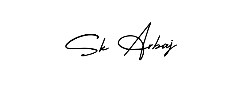 Make a short Sk Arbaj signature style. Manage your documents anywhere anytime using AmerikaSignatureDemo-Regular. Create and add eSignatures, submit forms, share and send files easily. Sk Arbaj signature style 3 images and pictures png