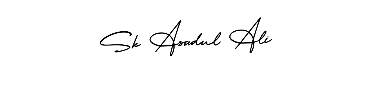 Make a short Sk Asadul Ali signature style. Manage your documents anywhere anytime using AmerikaSignatureDemo-Regular. Create and add eSignatures, submit forms, share and send files easily. Sk Asadul Ali signature style 3 images and pictures png