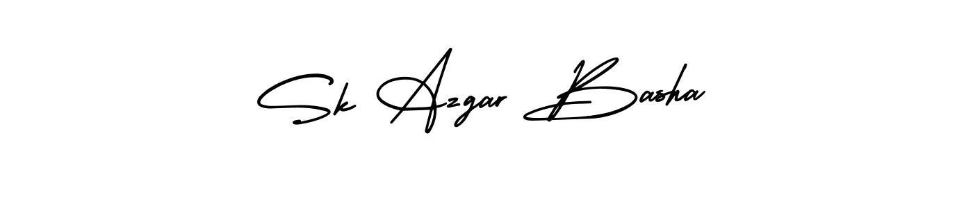 Use a signature maker to create a handwritten signature online. With this signature software, you can design (AmerikaSignatureDemo-Regular) your own signature for name Sk Azgar Basha. Sk Azgar Basha signature style 3 images and pictures png