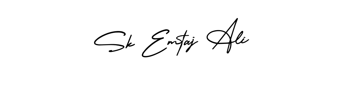AmerikaSignatureDemo-Regular is a professional signature style that is perfect for those who want to add a touch of class to their signature. It is also a great choice for those who want to make their signature more unique. Get Sk Emtaj Ali name to fancy signature for free. Sk Emtaj Ali signature style 3 images and pictures png