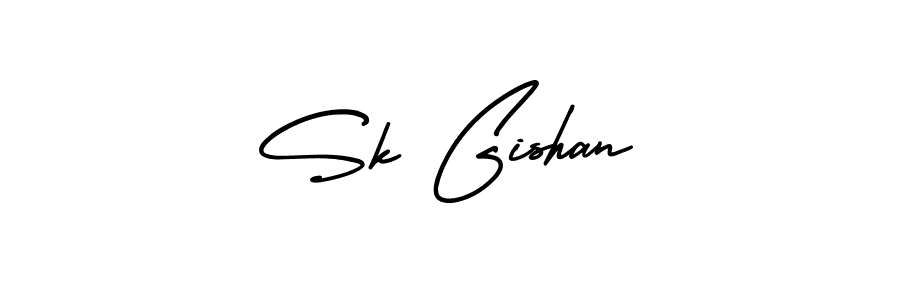 Make a beautiful signature design for name Sk Gishan. Use this online signature maker to create a handwritten signature for free. Sk Gishan signature style 3 images and pictures png