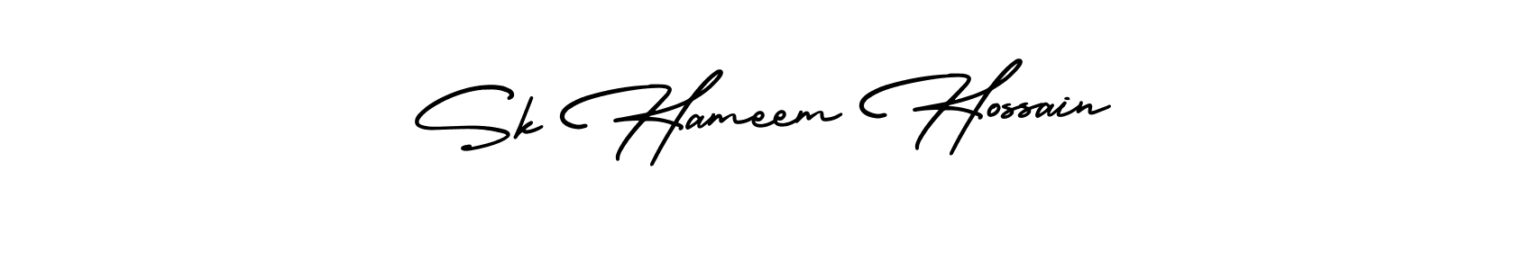 Sk Hameem Hossain stylish signature style. Best Handwritten Sign (AmerikaSignatureDemo-Regular) for my name. Handwritten Signature Collection Ideas for my name Sk Hameem Hossain. Sk Hameem Hossain signature style 3 images and pictures png