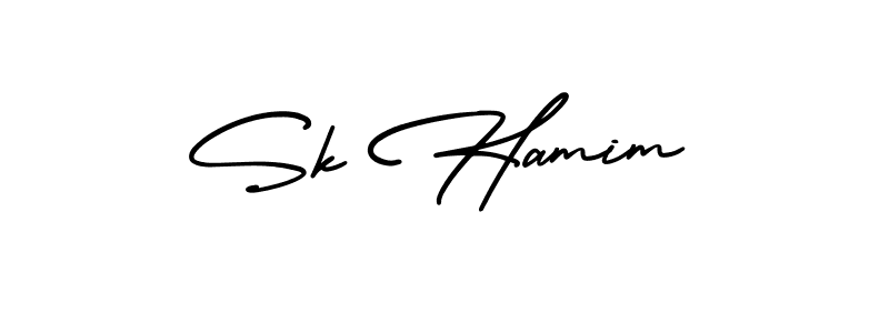 This is the best signature style for the Sk Hamim name. Also you like these signature font (AmerikaSignatureDemo-Regular). Mix name signature. Sk Hamim signature style 3 images and pictures png