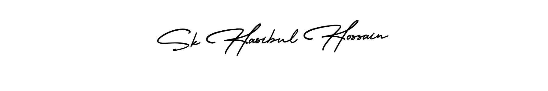 Make a short Sk Hasibul Hossain signature style. Manage your documents anywhere anytime using AmerikaSignatureDemo-Regular. Create and add eSignatures, submit forms, share and send files easily. Sk Hasibul Hossain signature style 3 images and pictures png