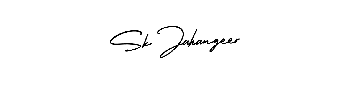 if you are searching for the best signature style for your name Sk Jahangeer. so please give up your signature search. here we have designed multiple signature styles  using AmerikaSignatureDemo-Regular. Sk Jahangeer signature style 3 images and pictures png