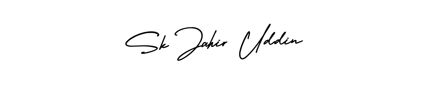if you are searching for the best signature style for your name Sk Jahir Uddin. so please give up your signature search. here we have designed multiple signature styles  using AmerikaSignatureDemo-Regular. Sk Jahir Uddin signature style 3 images and pictures png