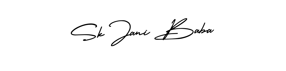 Make a short Sk Jani Baba signature style. Manage your documents anywhere anytime using AmerikaSignatureDemo-Regular. Create and add eSignatures, submit forms, share and send files easily. Sk Jani Baba signature style 3 images and pictures png