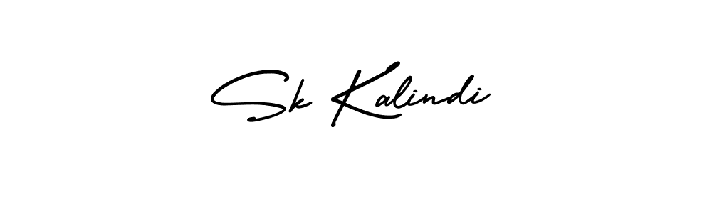 Also we have Sk Kalindi name is the best signature style. Create professional handwritten signature collection using AmerikaSignatureDemo-Regular autograph style. Sk Kalindi signature style 3 images and pictures png