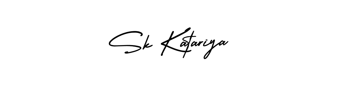 Make a beautiful signature design for name Sk Katariya. Use this online signature maker to create a handwritten signature for free. Sk Katariya signature style 3 images and pictures png