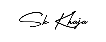 Make a beautiful signature design for name Sk Khaja. Use this online signature maker to create a handwritten signature for free. Sk Khaja signature style 3 images and pictures png
