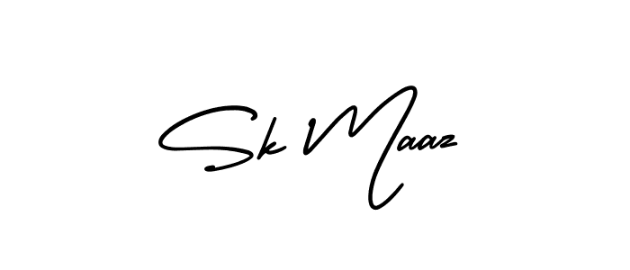 Best and Professional Signature Style for Sk Maaz. AmerikaSignatureDemo-Regular Best Signature Style Collection. Sk Maaz signature style 3 images and pictures png