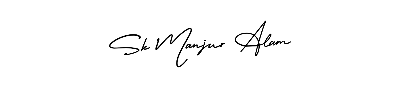 Make a beautiful signature design for name Sk Manjur Alam. Use this online signature maker to create a handwritten signature for free. Sk Manjur Alam signature style 3 images and pictures png