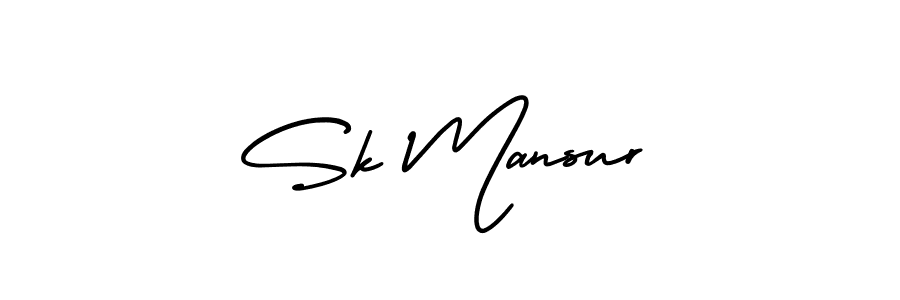 It looks lik you need a new signature style for name Sk Mansur. Design unique handwritten (AmerikaSignatureDemo-Regular) signature with our free signature maker in just a few clicks. Sk Mansur signature style 3 images and pictures png