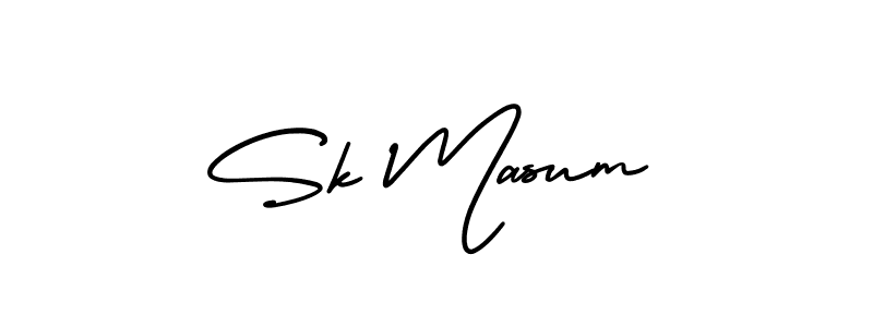 Make a beautiful signature design for name Sk Masum. Use this online signature maker to create a handwritten signature for free. Sk Masum signature style 3 images and pictures png