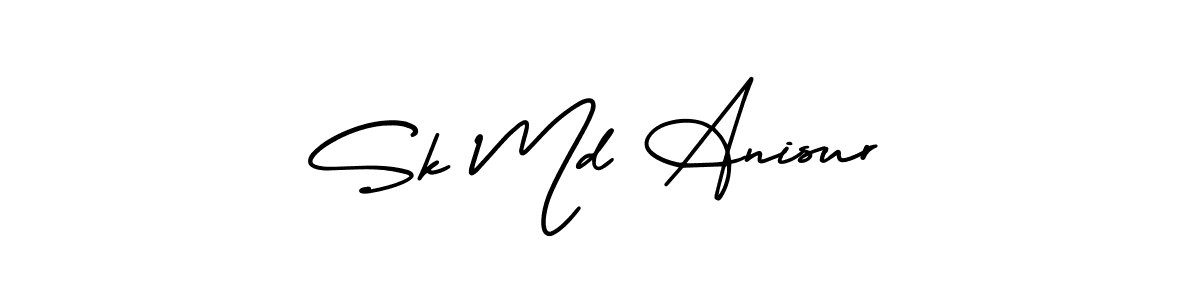 Make a beautiful signature design for name Sk Md Anisur. Use this online signature maker to create a handwritten signature for free. Sk Md Anisur signature style 3 images and pictures png