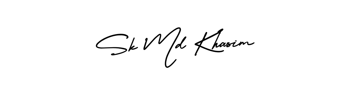 if you are searching for the best signature style for your name Sk Md Khasim. so please give up your signature search. here we have designed multiple signature styles  using AmerikaSignatureDemo-Regular. Sk Md Khasim signature style 3 images and pictures png