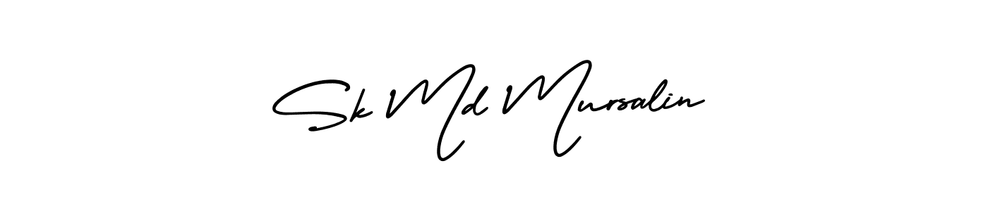 Also You can easily find your signature by using the search form. We will create Sk Md Mursalin name handwritten signature images for you free of cost using AmerikaSignatureDemo-Regular sign style. Sk Md Mursalin signature style 3 images and pictures png