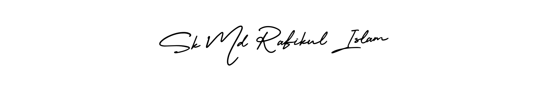 It looks lik you need a new signature style for name Sk Md Rafikul Islam. Design unique handwritten (AmerikaSignatureDemo-Regular) signature with our free signature maker in just a few clicks. Sk Md Rafikul Islam signature style 3 images and pictures png