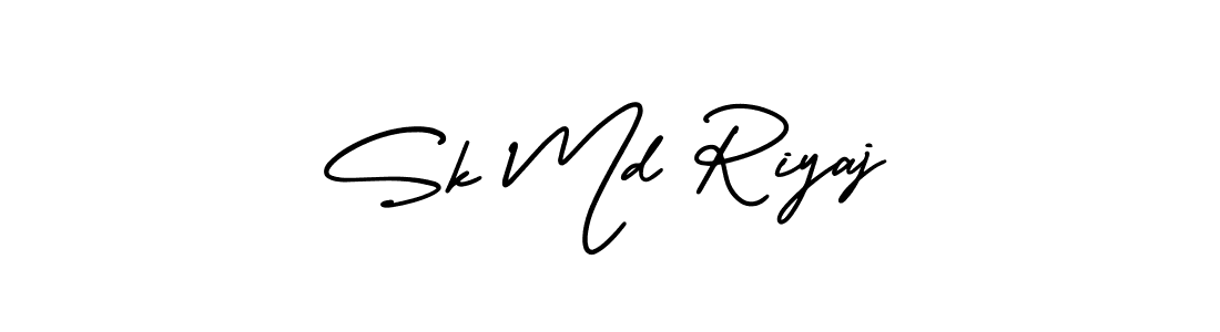 Make a short Sk Md Riyaj signature style. Manage your documents anywhere anytime using AmerikaSignatureDemo-Regular. Create and add eSignatures, submit forms, share and send files easily. Sk Md Riyaj signature style 3 images and pictures png