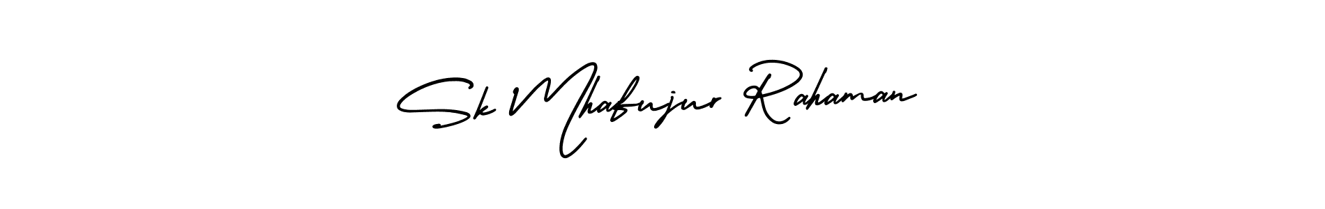 Make a beautiful signature design for name Sk Mhafujur Rahaman. Use this online signature maker to create a handwritten signature for free. Sk Mhafujur Rahaman signature style 3 images and pictures png