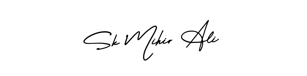 Make a beautiful signature design for name Sk Mihir Ali. Use this online signature maker to create a handwritten signature for free. Sk Mihir Ali signature style 3 images and pictures png