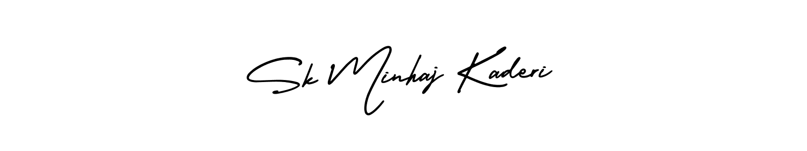 Similarly AmerikaSignatureDemo-Regular is the best handwritten signature design. Signature creator online .You can use it as an online autograph creator for name Sk Minhaj Kaderi. Sk Minhaj Kaderi signature style 3 images and pictures png