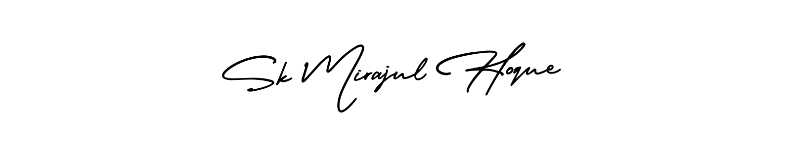 AmerikaSignatureDemo-Regular is a professional signature style that is perfect for those who want to add a touch of class to their signature. It is also a great choice for those who want to make their signature more unique. Get Sk Mirajul Hoque name to fancy signature for free. Sk Mirajul Hoque signature style 3 images and pictures png