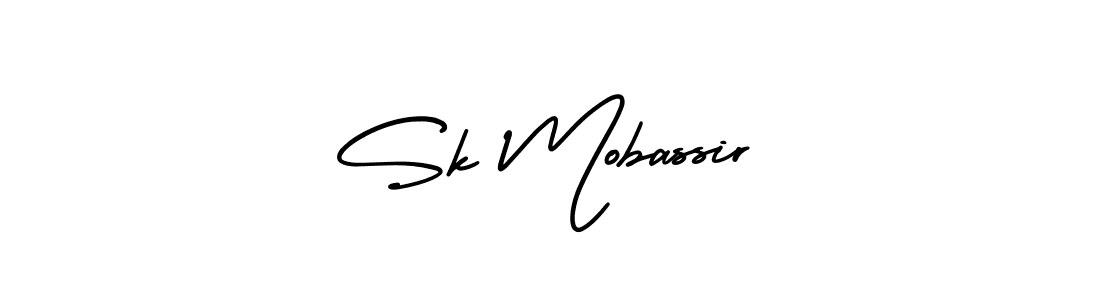 Make a beautiful signature design for name Sk Mobassir. Use this online signature maker to create a handwritten signature for free. Sk Mobassir signature style 3 images and pictures png
