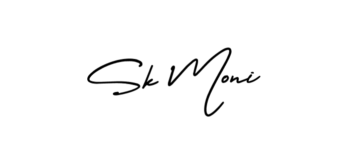 Make a short Sk Moni signature style. Manage your documents anywhere anytime using AmerikaSignatureDemo-Regular. Create and add eSignatures, submit forms, share and send files easily. Sk Moni signature style 3 images and pictures png