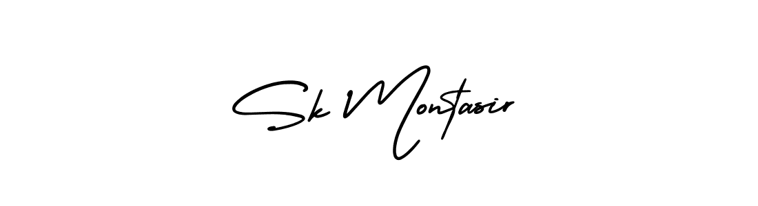 Best and Professional Signature Style for Sk Montasir. AmerikaSignatureDemo-Regular Best Signature Style Collection. Sk Montasir signature style 3 images and pictures png